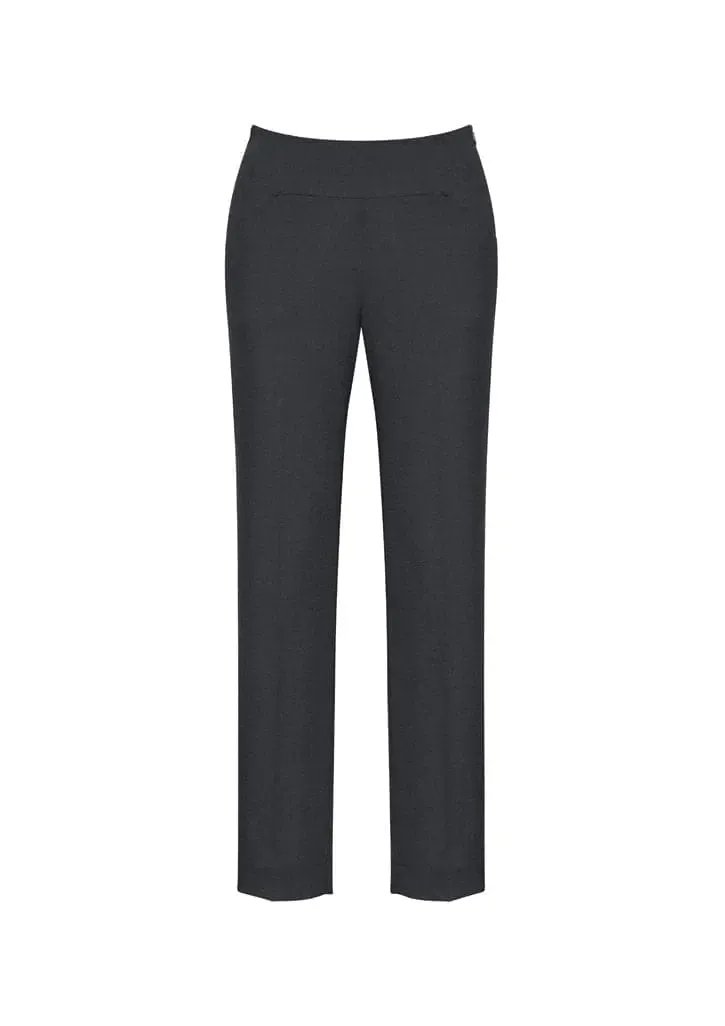 Biz Corporates Womens Bandless Slim Leg Pant 10121 - Flash Uniforms