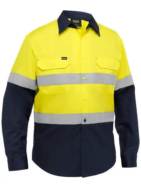 Bisley Workwear Long Sleeve Industrial Cool Lightweight Vented Shirt BS6390T Metro Workwear