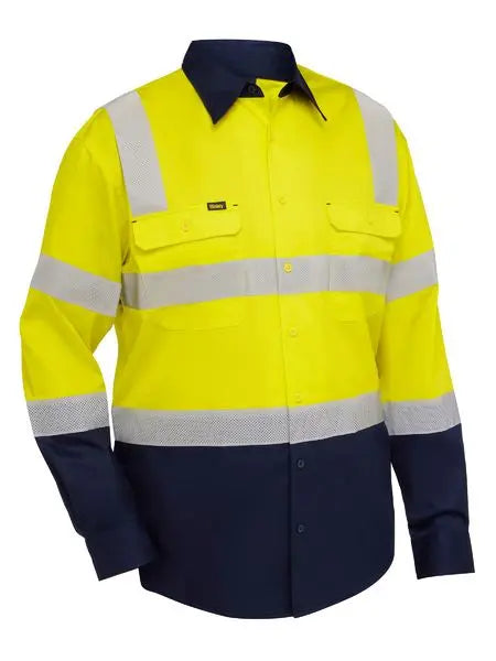 Bisley Workwear Long Sleeve Cool Lightweight Vented Shirt BS6396T Metro Workwear