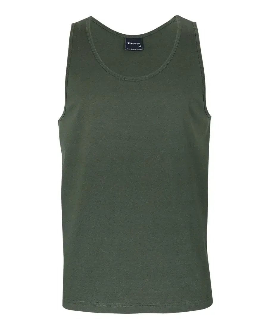 JB'S Cotton Singlet 1S Jb's Wear