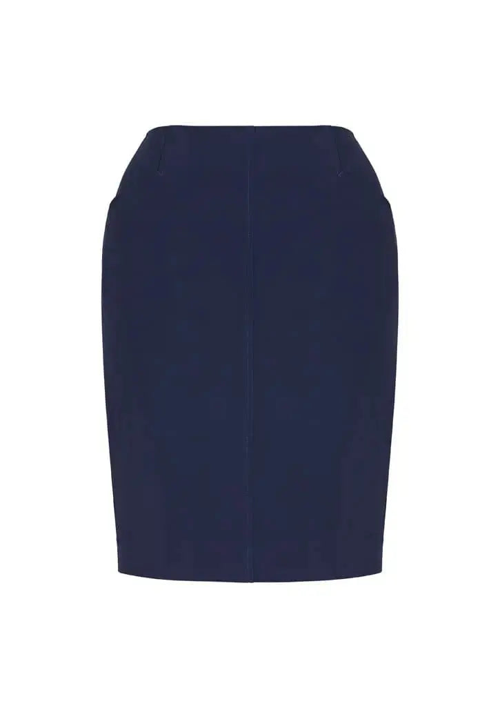 Biz Corporates Womens Bandless Pencil Skirt 20717 - Flash Uniforms