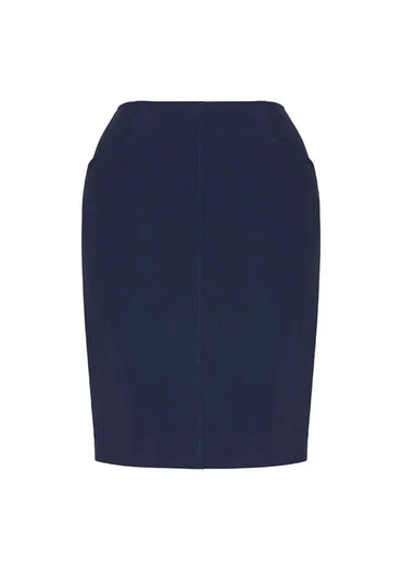 Biz Corporates Womens Bandless Pencil Skirt 20717 - Flash Uniforms