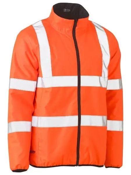 Bisley Workwear Taped Hi Vis Reversible Puffer Jacket BJ6350HT Bisley Workwear