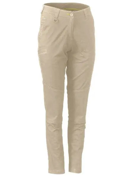 Bisley Women's Mid Rise Stretch Cotton Pants BPL6015 Bisley Workwear