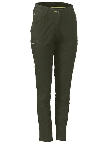 Bisley Women's Mid Rise Stretch Cotton Pants BPL6015 Bisley Workwear