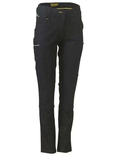 Bisley Women's Mid Rise Stretch Cotton Pants BPL6015 Bisley Workwear