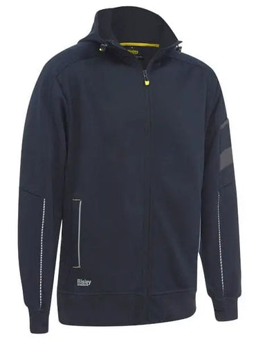 Bisley Work Fleece Zip-front Hoodie With Sherpa Lining BK6925 Bisley Workwear