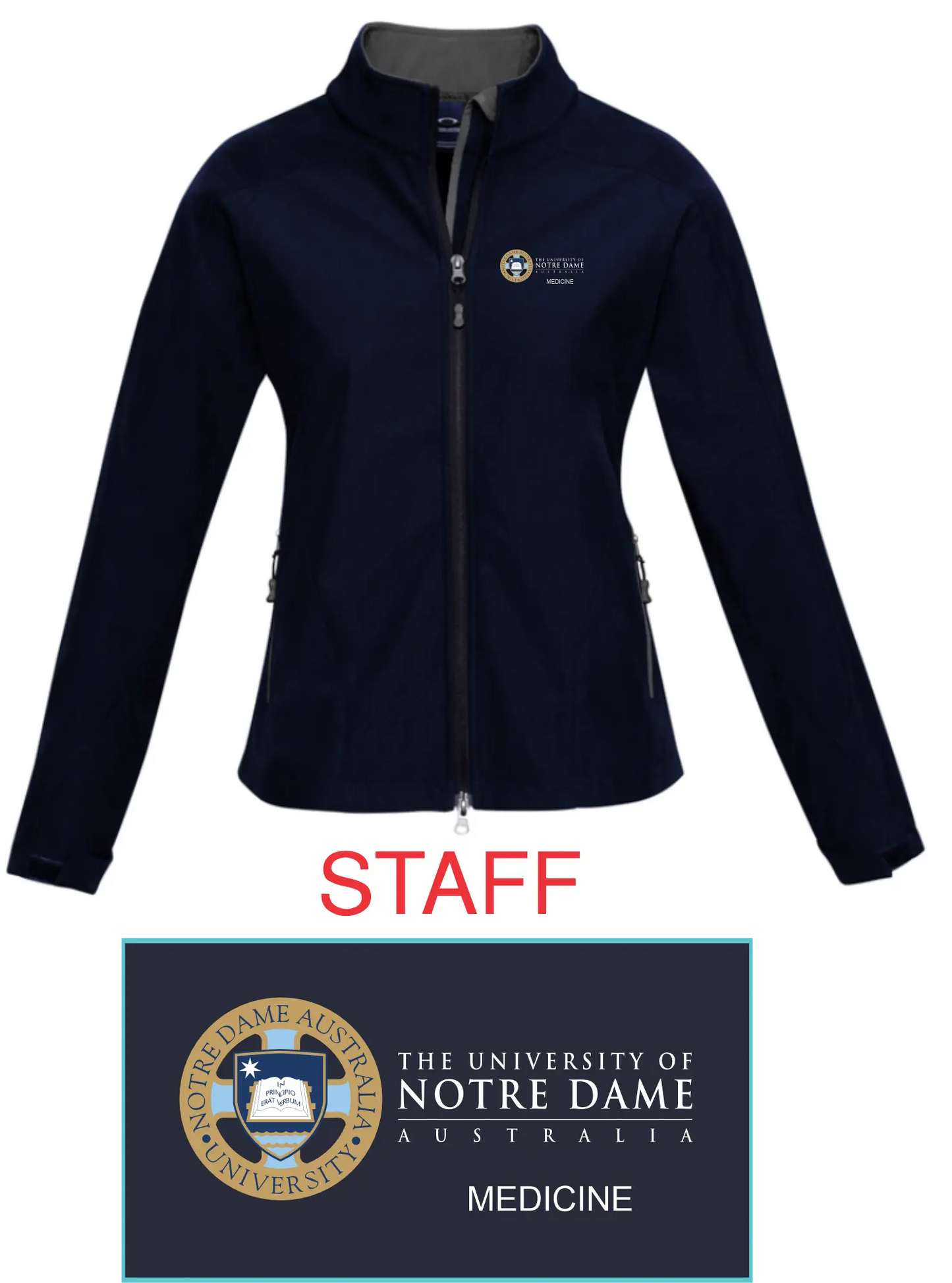 UNDA Women's STAFF MEDICAL Jacket STAFF307L