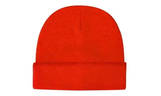 Headwear Hi-vis Knitted Acrylic Beanie X12 - 3028 Headwear Professionals