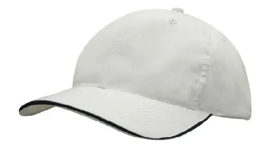 Headwear Spring Woven Cap With Strap & Clip X12 - 3817 Headwear Professionals