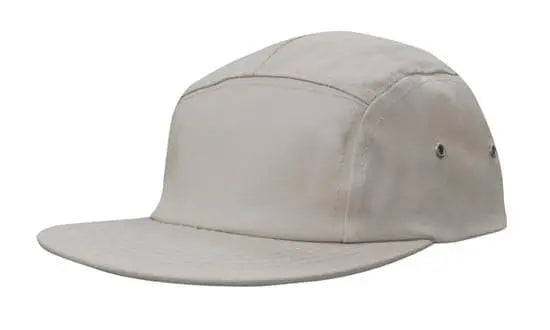 Headwear Square Front Flat Peak Cotton Cap X12 - 3899 Headwear Professionals