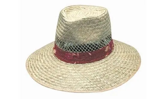 Headwear Pinched Straw Green Under/toggle Hat X12 - S3942 Headwear Professionals