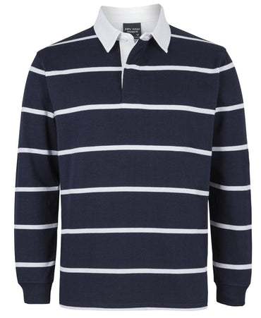 Jb's Yarn Dyed Rugby Polo Shirt 3RYD