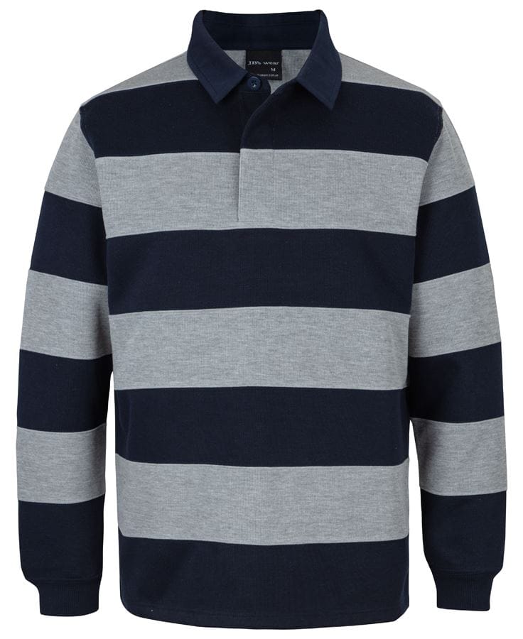 JB'S Striped Rugby Polo Shirt 3SR