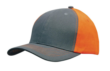 Headwear Brushed Heavy Cotton 2 Tone Cap X12 - 4001 Headwear Professionals