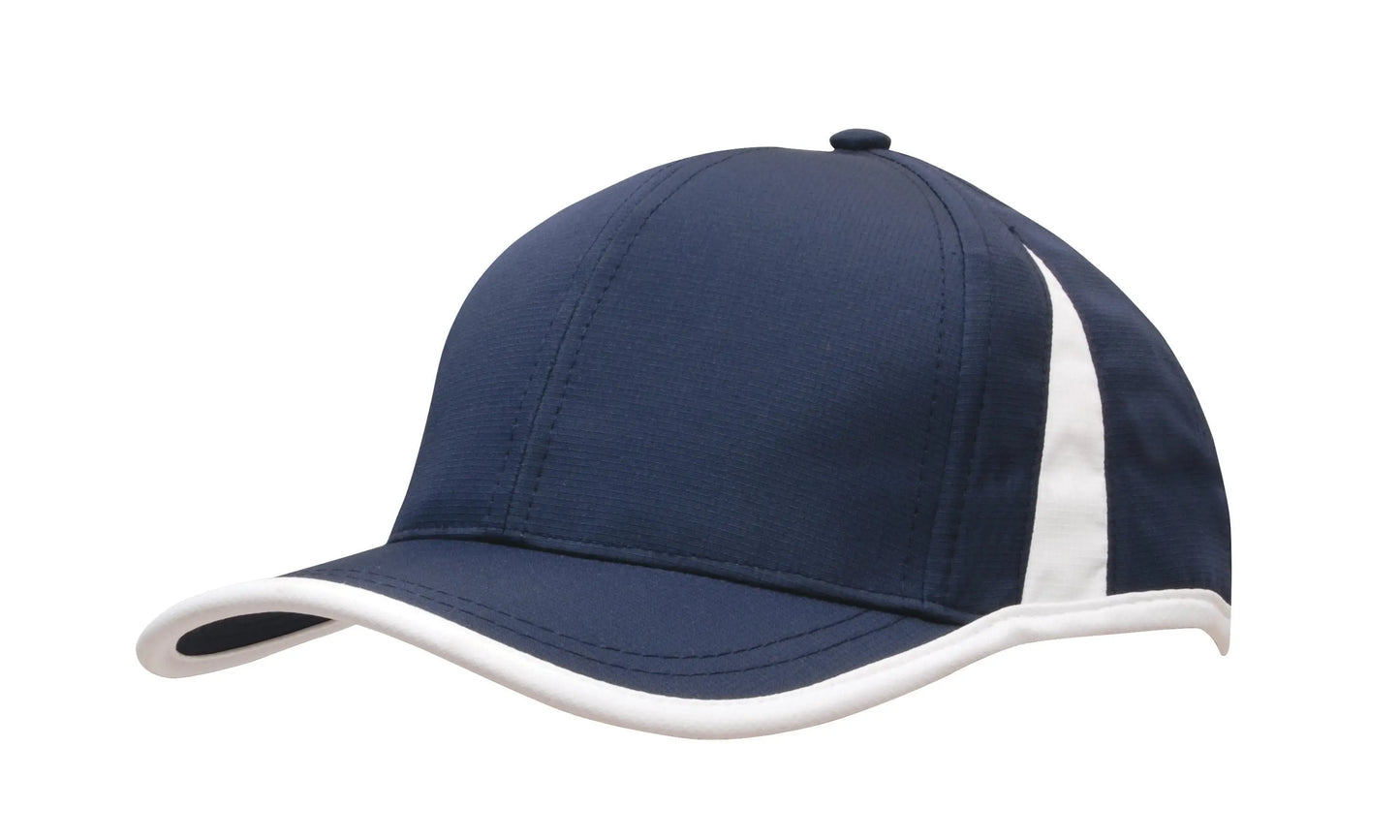 Headwear Ripstop W/trim & Inserts Cap X12 - 4004 Headwear Professionals