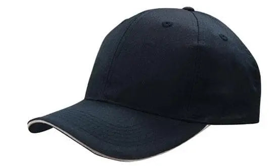 Headwear Beathable P/twill W/sandwich Cap X12 - 4009 Headwear Professionals