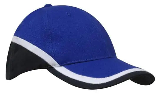 Headwear Tri-coloured Bhc Cap X12 - 4026 Headwear Professionals