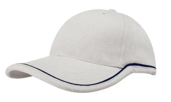 Headwear Bhc W/piping Crown & Peak X12 - 4047 Headwear Professionals