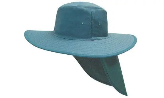 Wide Brim Hat with Neck Flap 4055 Headwear Professionals