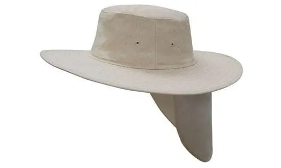 Wide Brim Hat with Neck Flap 4055 - Flash Uniforms