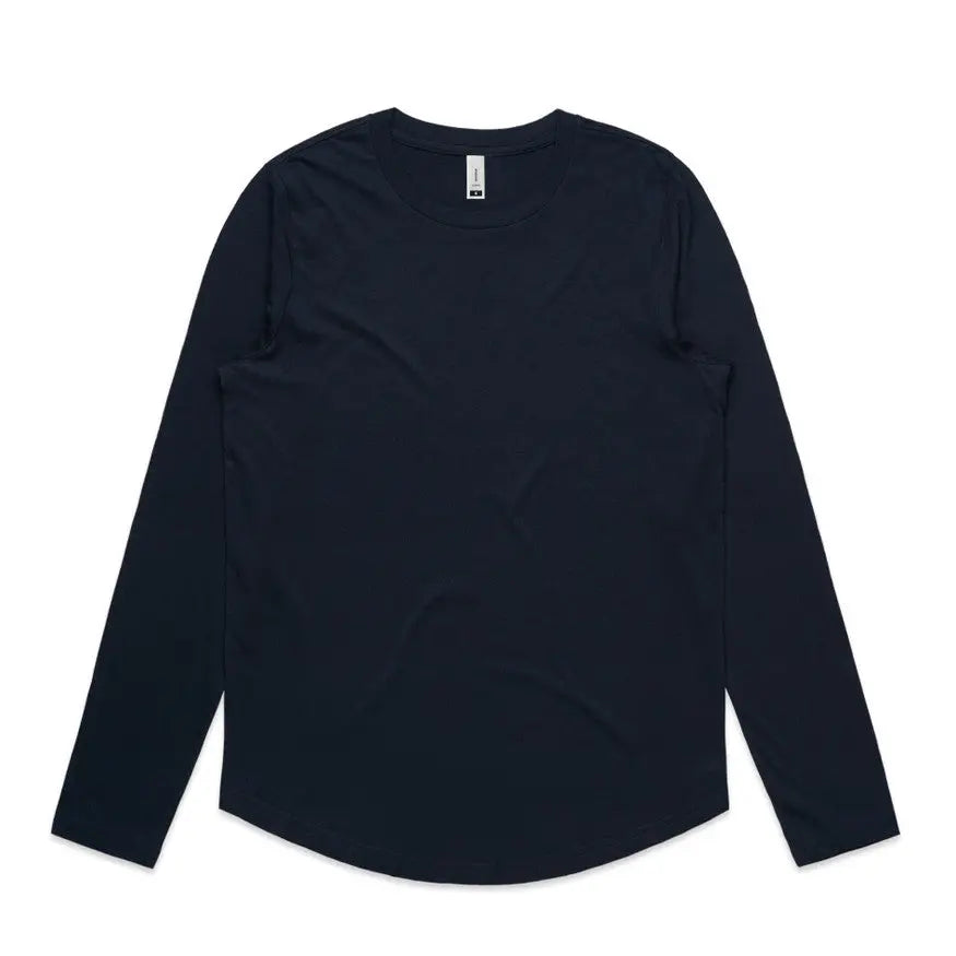 As Colour Women's Curve Logn Sleeve Tees 4055 As Colour