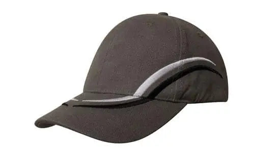 Headwear Emb Lines On Crown & Peak Cap X12 - 4075 Headwear Professionals
