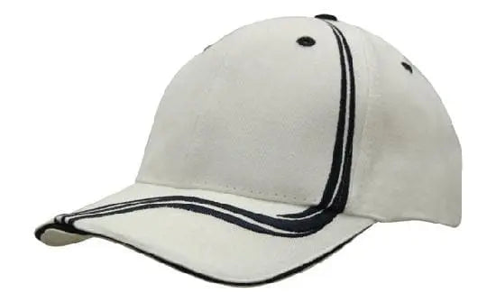 Headwear Cap With Sandwich & Emb Lines X12 - 4099 Headwear Professionals