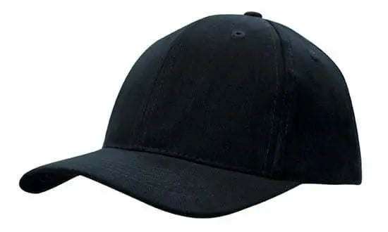 Headwear Brushed Hvy Ctn W/plastic Strap Cap X12 - 4141 Headwear Professionals