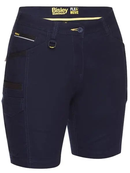 Bisley Women's Flx & Move™ Cargo Short BSHL1044 Bisley Workwear