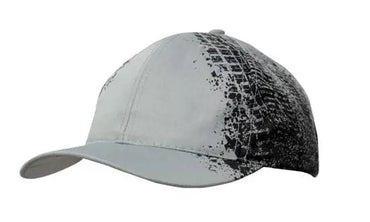 Headwear Bh Sports Twill W/tyre Print X12 - 4186 Headwear Professionals