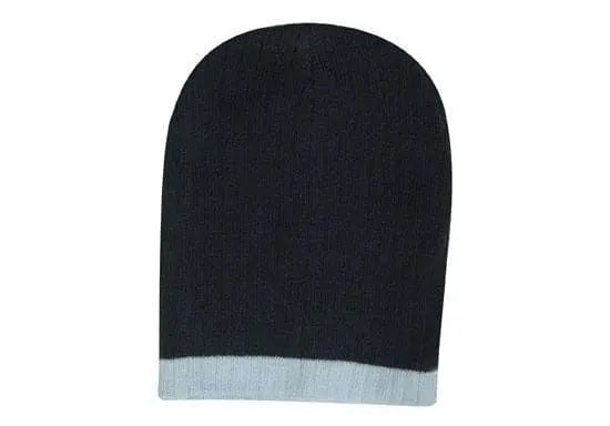 Headwear Two Tone Cable Knit Beanie X12 Headwear Professionals