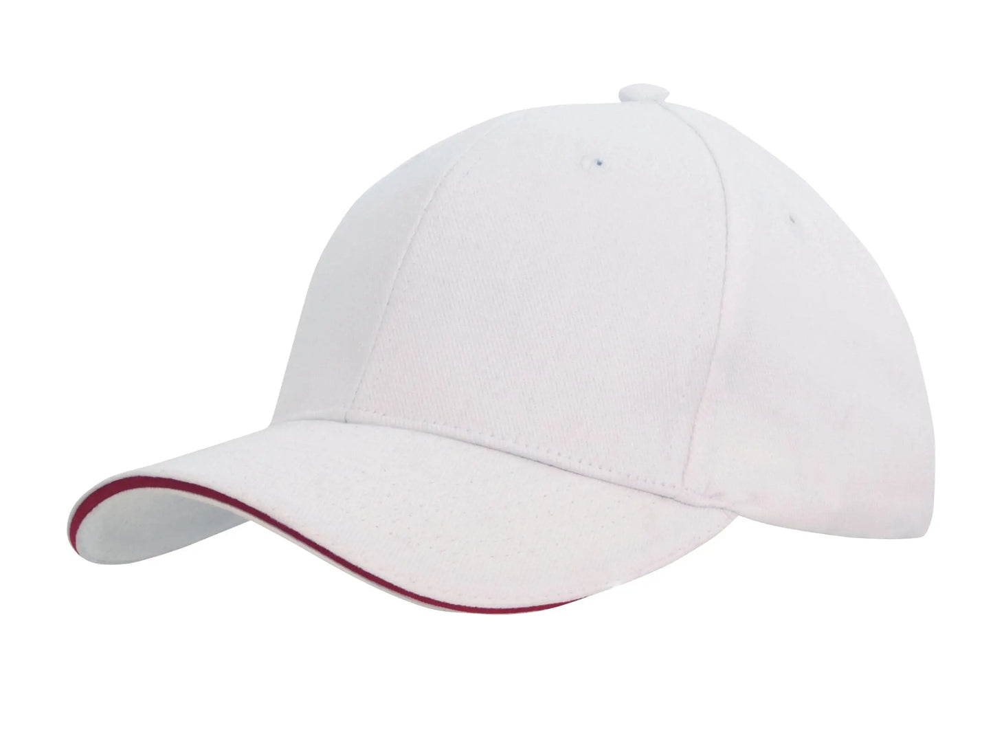 Headwear Brushed Heavy Cotton Cap With Sandwich Trim X12 - 4210 Headwear Professionals