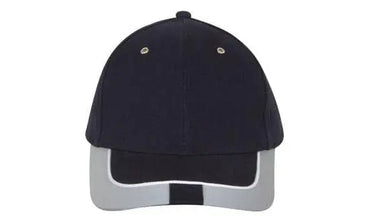 Headwear Bhc W/rlective Trim And Tab On Peak Cap X12 - 4214 Headwear Professionals