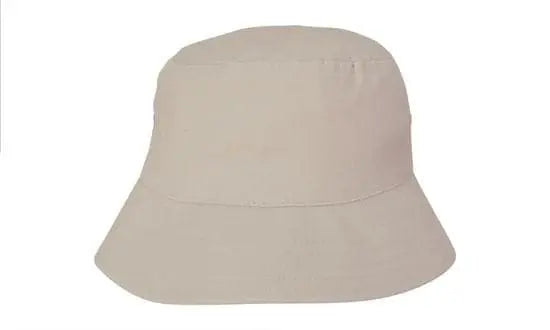 Headwear Bucket Hat With Sandwich Trim Brushed Heavy Sports Twill *no Sandwich* X12 Headwear Professionals