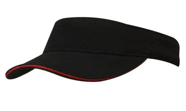 Headwear Visor With Sandwich X12 - 4230 Headwear Professionals