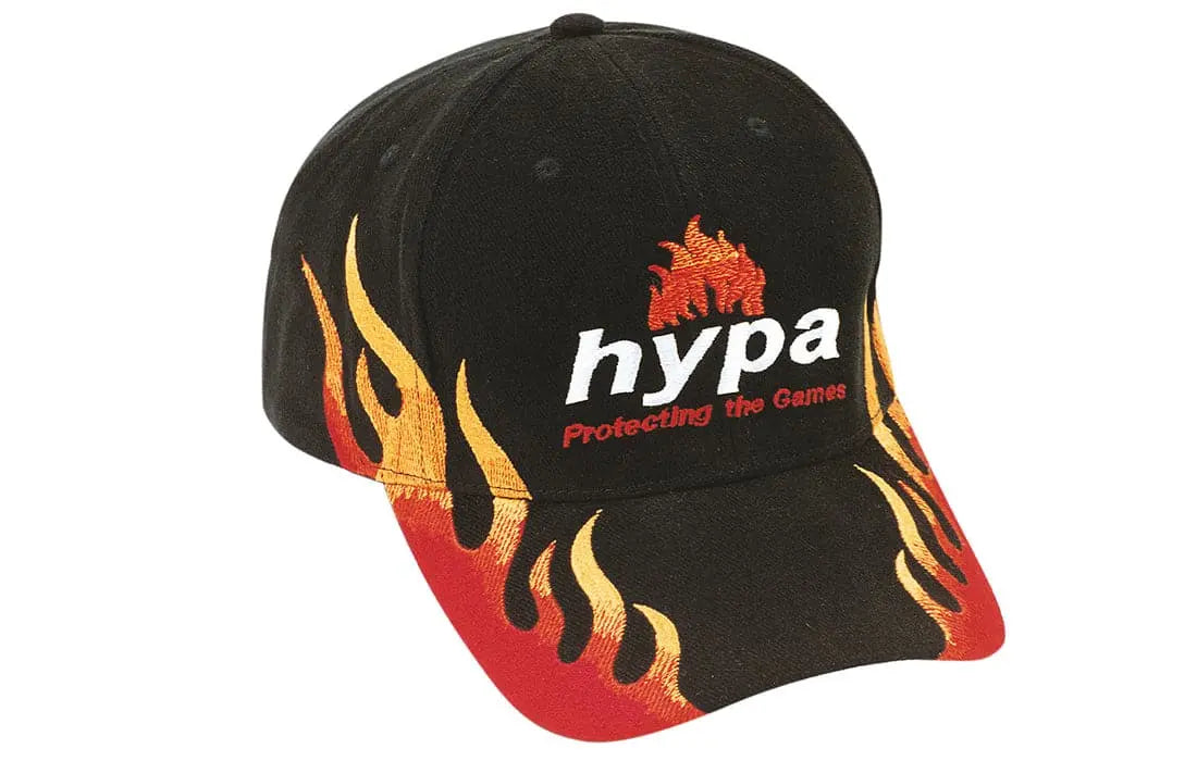 Headwear Double Flame Fmbroidery Cap X12 - 4236 Headwear Professionals