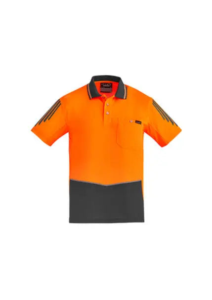 SYZMIK Men's Hi Vis Flux Polo ZH315 Syzmik