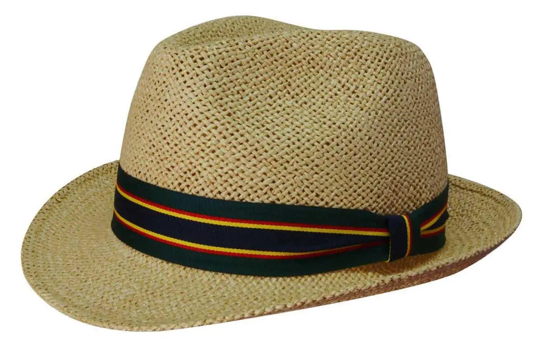 Headwear Fedora Straw Hat X12 - S4287 Headwear Professionals