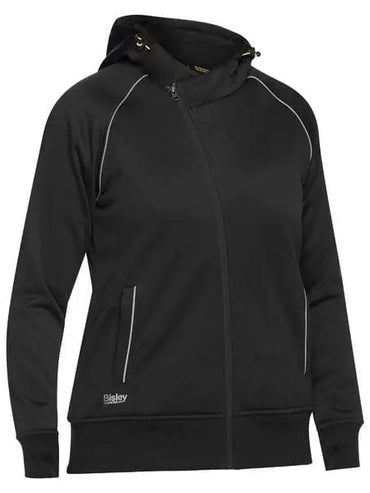 Bisley Women's Fleece Zip Front Hoodie With Sherpa Lining BKL6925 Bisley Workwear