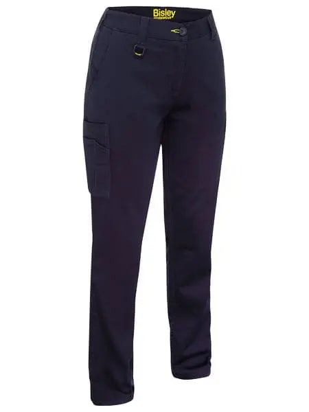 Bisley Women's Stretch Cotton Cargo Pants BPLC6008 Bisley Workwear