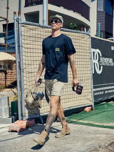 Bisley Flx & Move™ Cotton Tee BKT065 Bisley Workwear