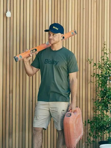Bisley Cotton Logo Tee BKT064 Bisley Workwear