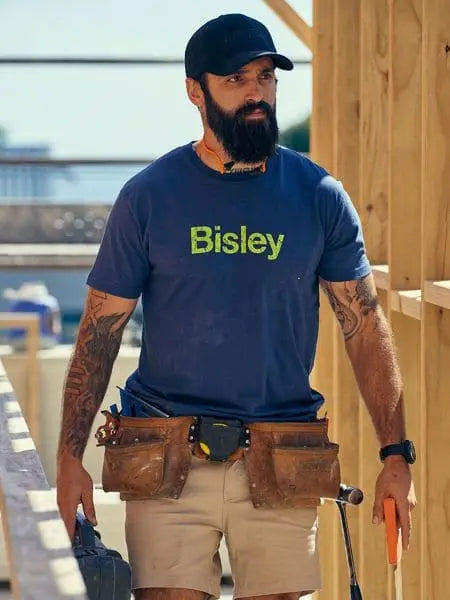 Bisley Cotton Logo Tee BKT064 Bisley Workwear