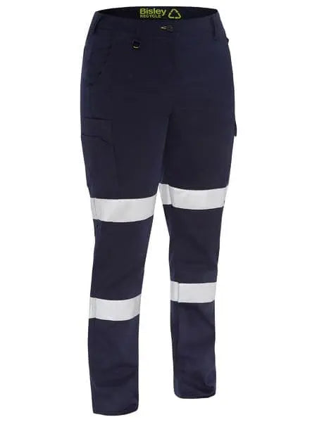 Women's Taped Biomotion Recycled Cargo Work Pant BPCL6088T Bisley Workwear