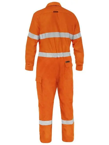 Bisley Apex 185 Taped Hi Vis FR Ripstop Coverall BC8478T - Flash Uniforms
