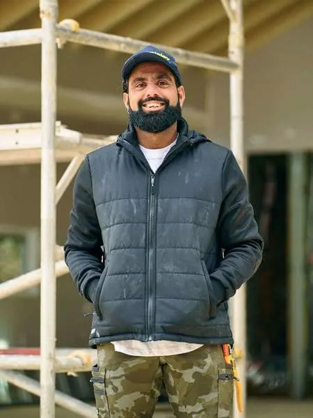 Bisley Workwear Puffer Fleece Hooded Jacket BJ6844 Bisley Workwear