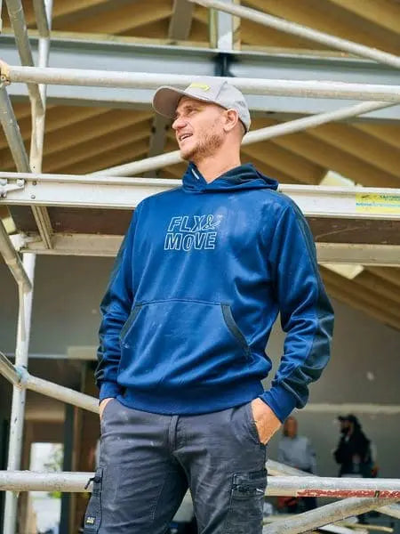 Bisley Workwear Pullover Hoodie With Print BK6902P Bisley Workwear