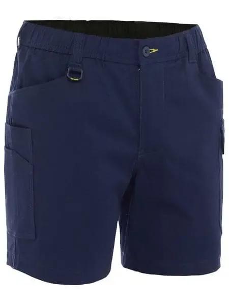 Bisley Stretch Cotton Elastic Waist Short BSHC1018 Bisley Workwear