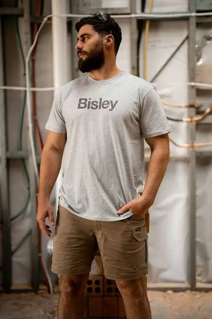 Bisley Cotton Logo Tee BKT064 Bisley Workwear